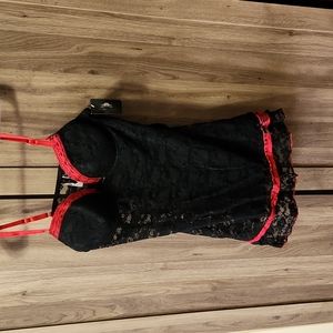 NWT Babydoll & Thong 1X